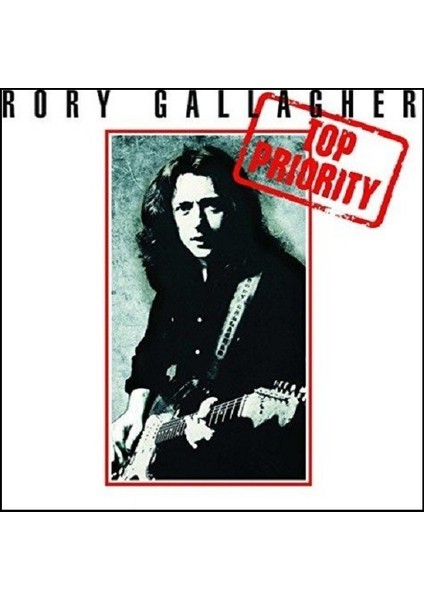 Rory Gallagher - Top Priority Plak