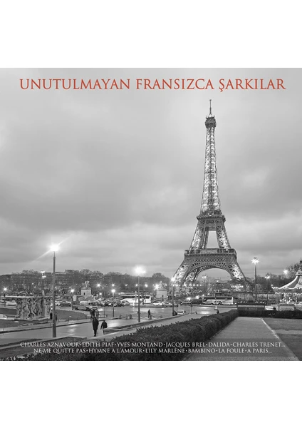 Various Artists - Unutulmayan Fransızca Şarkılar Plak