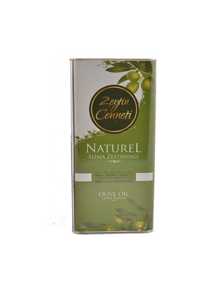 Naturel Sızma Zeytinyağı 5 lt Teneke