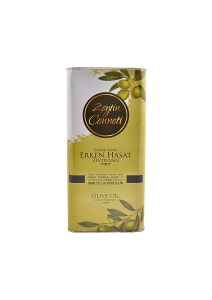 Erken Hasat Zeytinyağı 5 lt Teneke