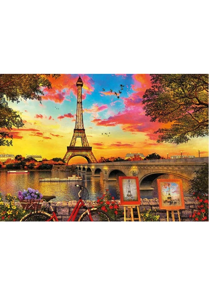 Puzzle 3000 Parça Paris Günbatımı 7675