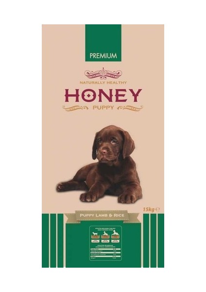 Yavru Kuzu ve Pirinçli Köpek Maması 15 Kg
