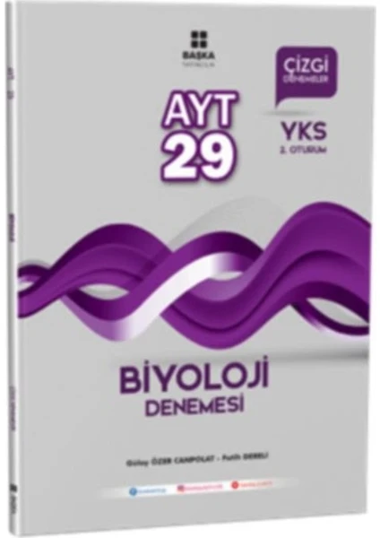 Başka Yayıncılık AYT Biyoloji 29 Çizgi Denemesi