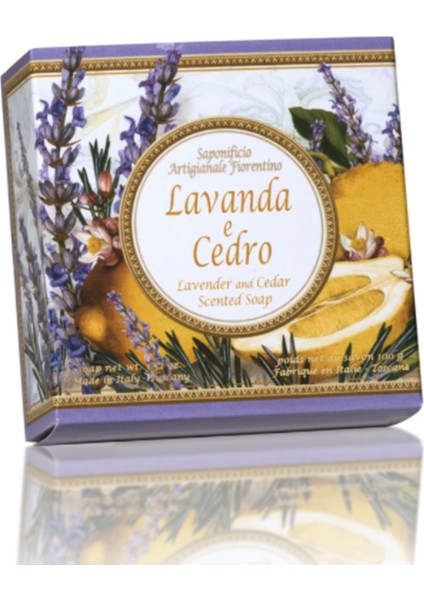 Lavender And Cedar 100 Gr Sabun