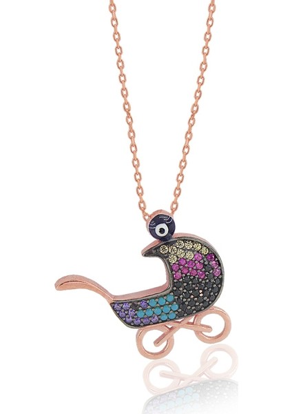 Çocuk Arabası Kolye Sgtl3582