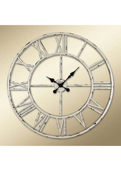 2688 W Ferforje 76 Cm. İskelet Duvar Saati