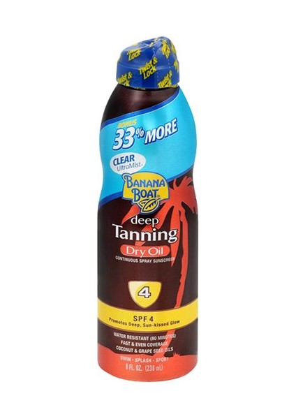 SPF4 Bronzlaştırıcı Sprey 236ML