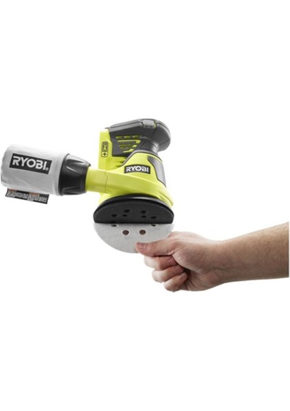 R18ROS-0 Akülü Eksantrik Zımpara (Lithium ion 18 V)