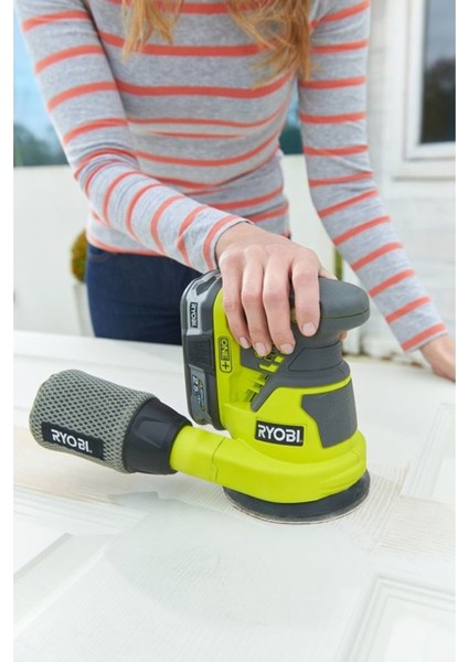 R18ROS-0 Akülü Eksantrik Zımpara (Lithium ion 18 V)