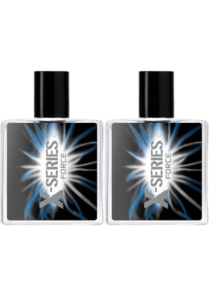 X-Series Force Erkek EDT 50 ml 2'li