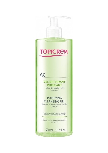 Ac Purifying Cleansing Gel 400 ml Yağlı ve Akneli Ciltler İçin Yıkama Jeli