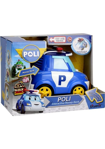 Robocar Poli Elektronik Araç Kumbara