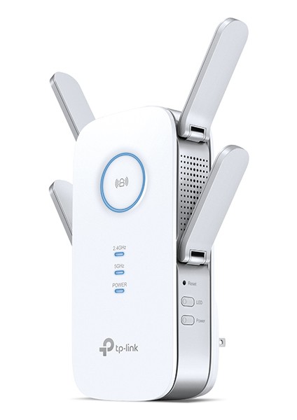 TP-Link RE650, AC2600 Mbps, 1 Gigabit Bağlantı Noktalı Wi-Fi Güçlendirici/Hotspot, Çift Çekirdekli CPU, Access Point Modu, Tüm Wi-Fi Yönlendiriciler ile Çalışır, Wi-Fi 5 Menzil Genişletici