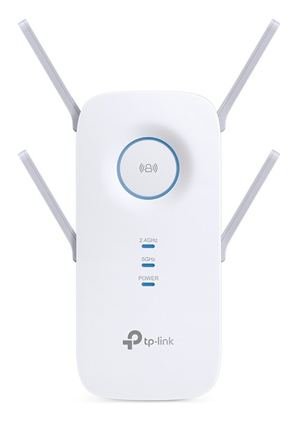 TP-Link RE650, AC2600 Mbps, 1 Gigabit Bağlantı Noktalı Wi-Fi Güçlendirici/Hotspot, Çift Çekirdekli CPU, Access Point Modu, Tüm Wi-Fi Yönlendiriciler ile Çalışır, Wi-Fi 5 Menzil Genişletici