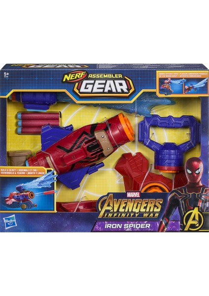 Assembler Gear Spider-Man Fırlatıcı modelleri