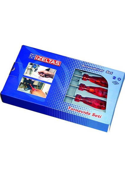 Kraft Seri Tornavida Seti 8 Parça