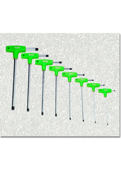 8'li T Tipi Allen Anahtar