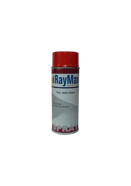RayMax Sprey Boya Trafik Kırmızısı Ral 3020
