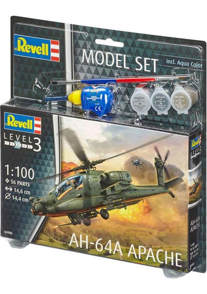 Model Set Apache-64985 (Plastik Maket)