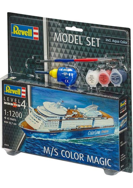 Model Set Color Magic-65818 (Plastik Maket)