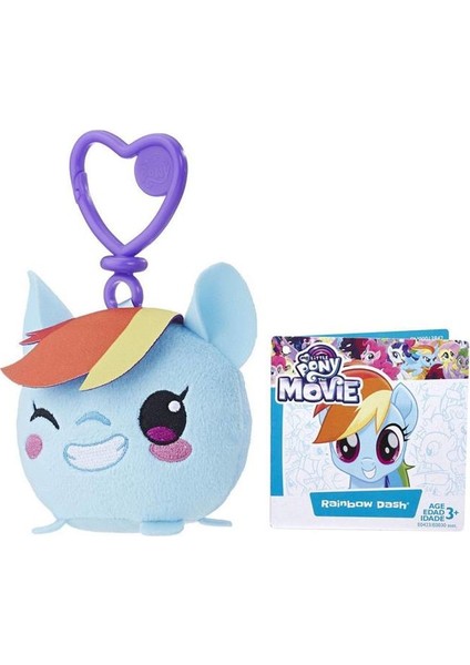 Klipsli Mini Pony Peluş Rainbow Dash E0030-E0423