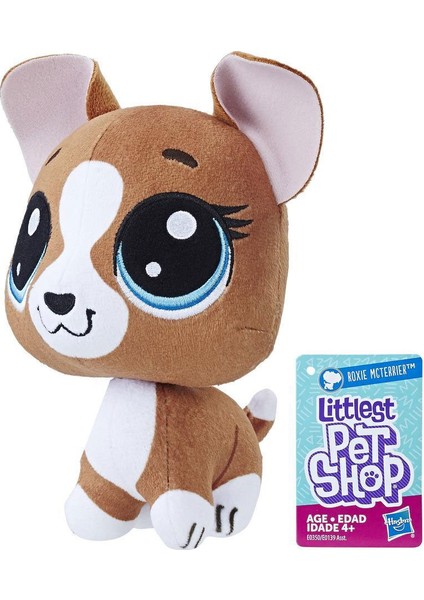 Littlest Pet Shop Miniş Küçük Peluş Köpek E0139-E0350