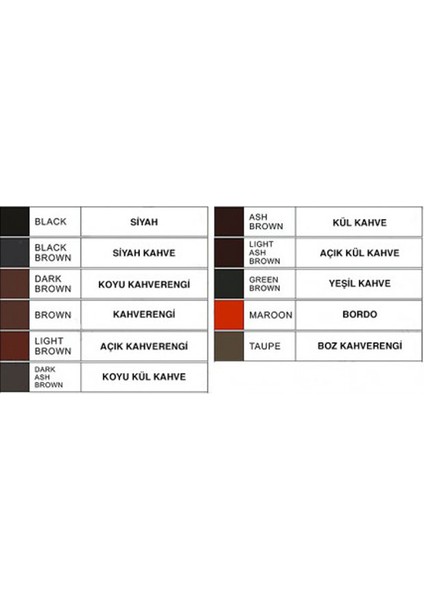 Microblading Boyası Siyah (Black)