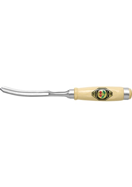 Two Cherries Bükülmüş Oluklu Ağız Kısa Oyma Iskarpelası 10 mm