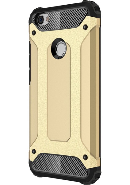 Xiaomi Redmi Note 5A Kılıf Rugged Armor Gold