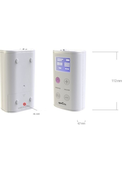 9S Çift Göğüs 2in1 Elektronik Süt Pompası