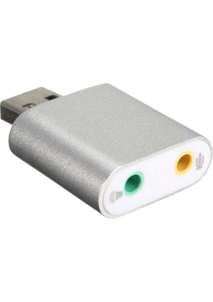 5019 7.1 7 Kanal Mikrofon Destekli Çift Girişli Çevirici Harici Usb Ses Kartı