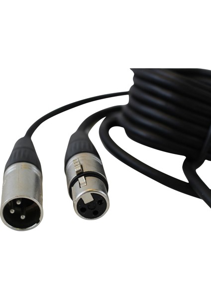 5034 Xlr 3 Pin Mikrofon Stüdyo Jack Ara Kablosu 10 Metre