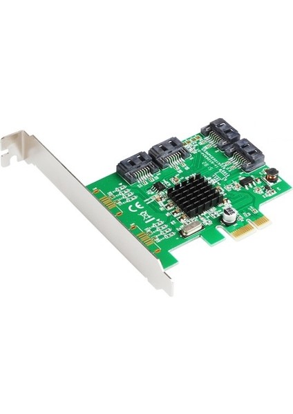 4245 Pci Express Pci E 4X Sata 3 Iıı Çoklayıcı Kart 4 Port Hdd