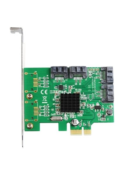 4245 Pci Express Pci E 4X Sata 3 Iıı Çoklayıcı Kart 4 Port Hdd