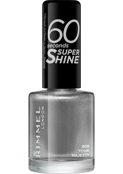 60 Seconds Super Shine Oje 808 - Your Majestry