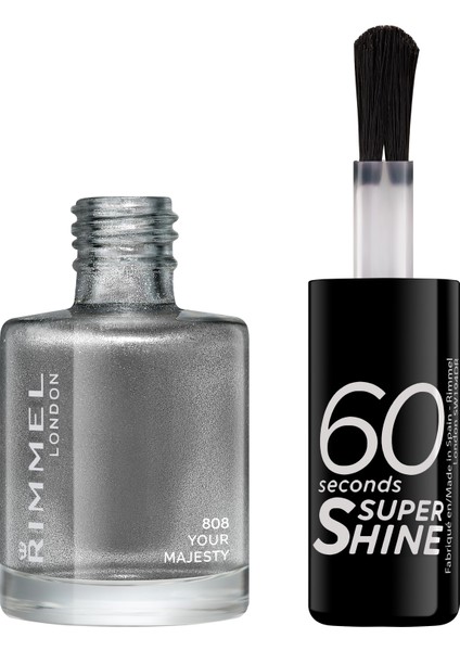 60 Seconds Super Shine Oje 808 - Your Majestry