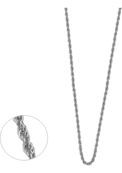 Gümüş Zincir Kolye