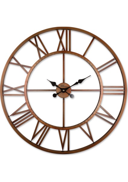 Ferforje 76 Cm. İskelet Duvar Saati