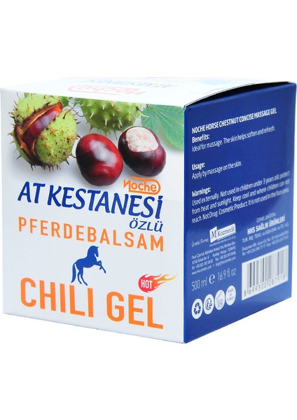 At Kestanesi Özlü Masaj Jeli 500Ml