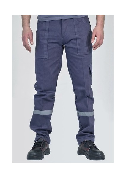 Kargo Cepli Reflekrörlü Kışlık İş Pantolonu