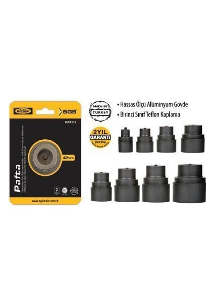 Boru Kaynak Makine Paftası 25Mm Sgs1214 (1 Adet)