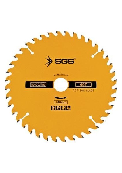 185Mm*40T*30.00Mm Elmas Sunta Testere Sgs3008 (1 Adet)