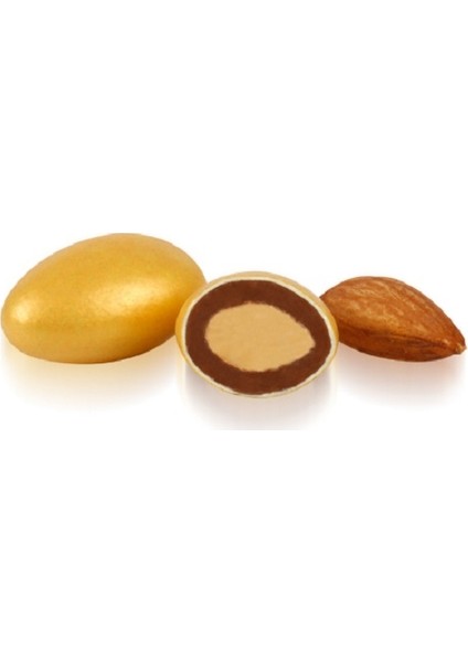 Altın Renkli Badem Draje 1 kg