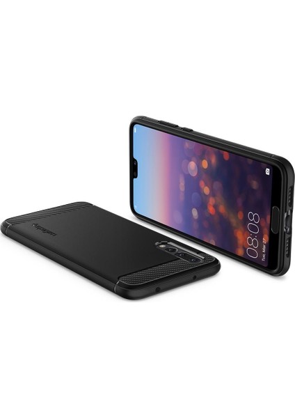 Huawei P20 Pro Kılıf Rugged Armor Black - L23CS23083