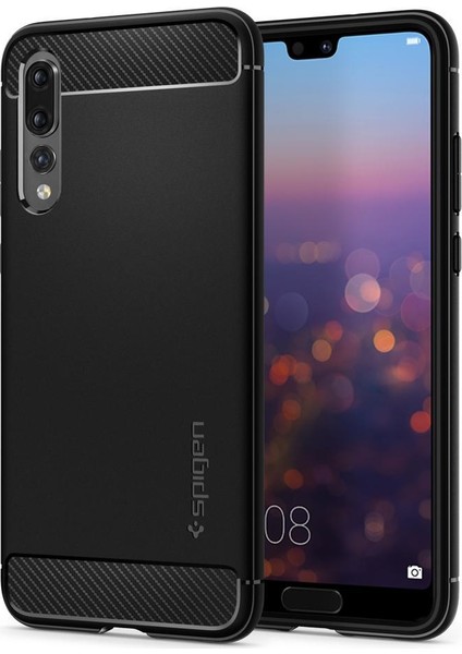 Huawei P20 Pro Kılıf Rugged Armor Black - L23CS23083