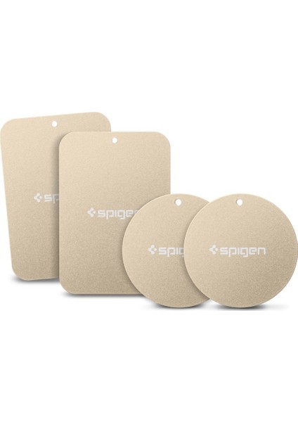 Kuel MP-4P Araç Tutucu Metal Plaka Gold (4 Adet) - 000CG21385