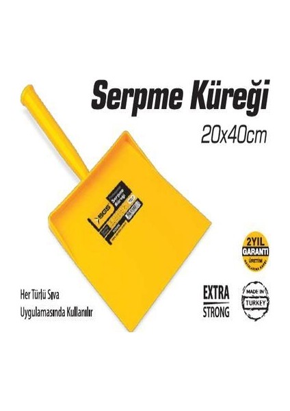 Serpme Küreği 20Cm*40Cm Sgs986 (1 Adet)