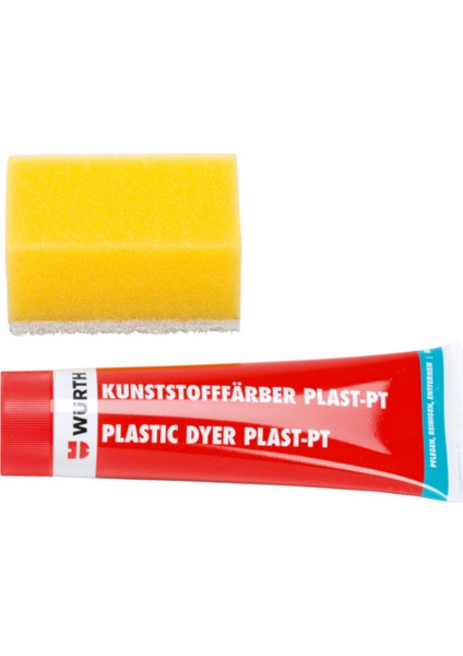 Süngerli Plastik Boya Siyah 75 ml.