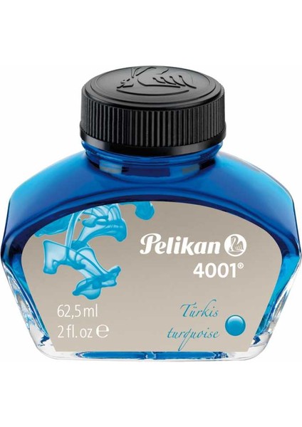 4001 Brillant Turkuaz Dolma Kalem Mürekkebi 62 5 Ml