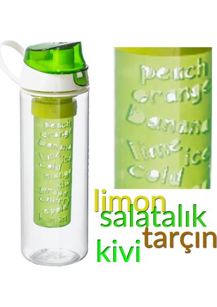 Filtreli Su Şişesi - 650 ml